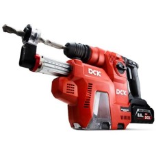 Перфоратор аккумуляторный бесщеточный DCK KRH20V-26, 18В, 2,8Дж, 2*6А/ч с пылесосом Перфоратор аккумуляторный бесщеточный DCK KRH20V-26, 18В, 2,8Дж, 2*6А/ч с пылесосом