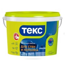 Краска ВД ТЕКС Универсал, для стен и потолка, 3,0кг Краска ВД ТЕКС Универсал, для стен и потолка, 3,0кг