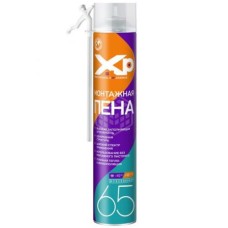 Пена монтажная XP 65л бытовая,всесезонная 750мл