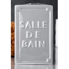 Стакан для зубных щеток WESS Salle de bain с разделителем Стакан для зубных щеток WESS Salle de bain с разделителем