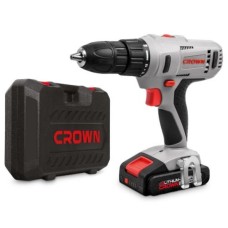 Дрель-шуруповерт аккум CROWN CT21056L-2 BMC,18В,45 Нм,2,0 Ач x 2Li,БЗП 1,5-13 мм Дрель-шуруповерт аккум CROWN CT21056L-2 BMC,18В,45 Нм,2,0 Ач x 2Li,БЗП 1,5-13 мм