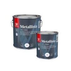 Краска TIKKURILA METALLISTA по ржавчине, глянцевая, база А, 2,3кг/2,5л Краска TIKKURILA METALLISTA по ржавчине, глянцевая, база А, 2,3кг/2,5л