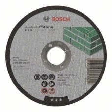 Диск отрезной BOSCH, Standard по камню, 125х3 прям Диск отрезной BOSCH, Standard по камню, 125х3 прям