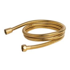 Шланг для душа I-TECH, G1/2"x1/2", двухзамковый, нерж, растягивающийся 150-190 см*15мм, бронза