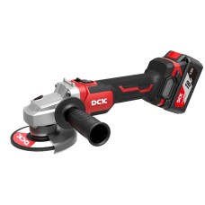 Машина шлифовальная аккумуляторная угловая бесщеточная DCK KDSM03-125, 18В, 125мм, 2*5А/ч, кейс. Машина шлифовальная аккумуляторная угловая бесщеточная DCK KDSM03-125, 18В, 125мм, 2*5А/ч, кейс.