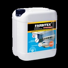 Грунтовка Farbirtex акриловая, глубокого проникновения 10кг Грунтовка Farbirtex акриловая, глубокого проникновения 10кг