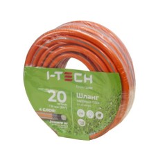 Шланг ПВХ 4х слойный садовый I-TECH 3/4" 50 м Expert LINE Шланг ПВХ 4х слойный садовый I-TECH 3/4" 50 м Expert LINE