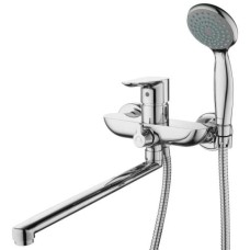 Смеситель GROSS AQUA Space 7515288C-35L(F) д/ванны с дл. изливом 350 мм, хром Смеситель GROSS AQUA Space 7515288C-35L(F) д/ванны с дл. изливом 350 мм, хром