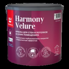 Краска ВД TIKKURILA HARMONY VELURE A ,глубокоматовая с бархатистым эффектом, 2,7л Краска ВД TIKKURILA HARMONY VELURE A ,глубокоматовая с бархатистым эффектом, 2,7л