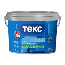 Краска ВД ТЕКС Профи, супербел, влагостойк, 1,8/2,6кг Краска ВД ТЕКС Профи, супербел, влагостойк, 1,8/2,6кг