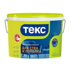 Краска ВД ТЕКС Универсал, для стен и потолка, 14кг Краска ВД ТЕКС Универсал, для стен и потолка, 14кг