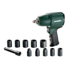 Гайковерт пневматический Metabo DSSW 360 Set 1/2 , 10 головок, кейс