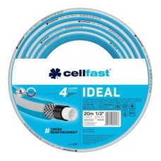 Шланг Cellfast IDEAL поливочный, армир, четырехслойный, 1/2" 20 м Шланг Cellfast IDEAL поливочный, армир, четырехслойный, 1/2" 20 м