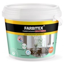 Шпатлевка FARBITEXакриловая для наружных и внутренних работ 3,5кг Шпатлевка FARBITEXакриловая для наружных и внутренних работ 3,5кг
