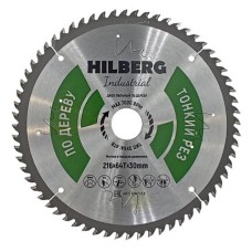 Диск пильный по дереву Hilberg Industrial HWT218 216*30*64Т