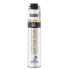Пена монтажная KUDO TREND WINDOW 60 литров зимняя, 1000мл Пена монтажная KUDO TREND WINDOW 60 литров зимняя, 1000мл