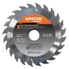 Диск пильный по дереву, быстрый рез Кратон PROFESSIONAL Ø165x20/16х2,4 мм, 24Т Диск пильный по дереву, быстрый рез Кратон PROFESSIONAL Ø165x20/16х2,4 мм, 24Т