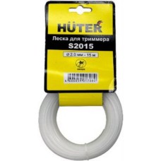 Леска триммерная HUTER 2,0х15м, звезда Леска триммерная HUTER 2,0х15м, звезда