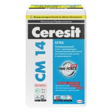 Клей Ceresit СМ 14, EXTRA, для плитки, 25кг Клей Ceresit СМ 14, EXTRA, для плитки, 25кг