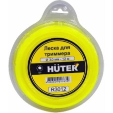 Леска триммерная HUTER 3,0х12м, круг Леска триммерная HUTER 3,0х12м, круг