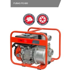 Мотопомпа FUBAG PG 600 (600л/мин, 50х50, 8/26м) чистая вода