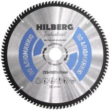 Диск пильный по алюминию Hilberg Industrial 255*30*100Т