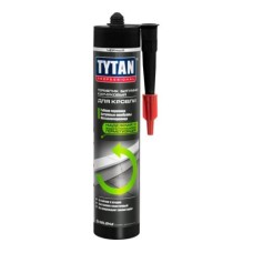 Герметик битумный TYTAN Professional д/кровли каучук черный 310мл Герметик битумный TYTAN Professional д/кровли каучук черный 310мл