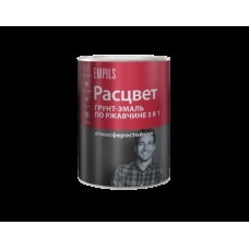 Грунт-эмаль Расцвет по ржавчине чёрная, 0,9кг Грунт-эмаль Расцвет по ржавчине чёрная, 0,9кг