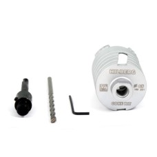Коронка алмазная Hilberg Laser 68 мм,4Т, сухого сверления, безударная (армированный бетон, железобетон) Коронка алмазная Hilberg Laser 68 мм,4Т, сухого сверления, безударная (армированный бетон, железобетон)
