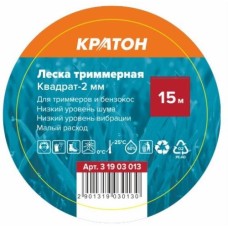 Леска триммерная Кратон Квадрат-2мм Леска триммерная Кратон Квадрат-2мм