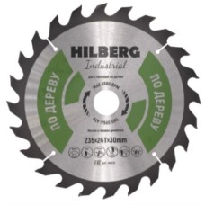 Диск пильный по дереву Hilberg Industrial HW235 235*30*24Т
