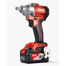 Гайковерт аккум ударный бесщеточный DCK KDPB488, 18В, 1/2 ", 2*5А/ч 488нм