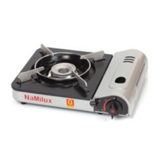 Плита газовая NaMilux NA-181PF портативная, пьезоподжиг, кейс Плита газовая NaMilux NA-181PF портативная, пьезоподжиг, кейс