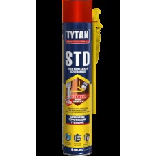 Пена монтажная TYTAN Professional STD ЭРГОвсесезонная,бытовая750 мл Пена монтажная TYTAN Professional STD ЭРГОвсесезонная,бытовая750 мл