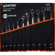 Набор ключей накидных Кратон BWS-07 11 пр. Набор ключей накидных Кратон BWS-07 11 пр.