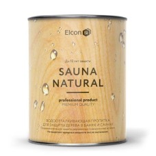 Пропитка Elcon Sauna Natural для бань и саун 0,9л Пропитка Elcon Sauna Natural для бань и саун 0,9л