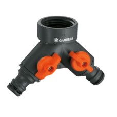 Распределитель GARDENA 2-х канальный 3/4" Распределитель GARDENA 2-х канальный 3/4"