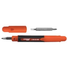 Отвертка Кратон мини переставная Complect 2 х 2 в 1 PH0/SL3/PH1 /SL4 70 мм Отвертка Кратон мини переставная Complect 2 х 2 в 1 PH0/SL3/PH1 /SL4 70 мм