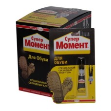 Клей Супер Момент, для обуви, на блистер-карте, 3г Клей Супер Момент, для обуви, на блистер-карте, 3г