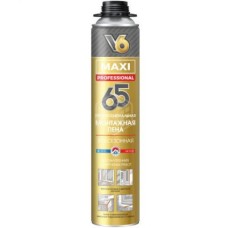 Пена монтажная V6 MAXI 65л, всесезонная, 800 гр Пена монтажная V6 MAXI 65л, всесезонная, 800 гр