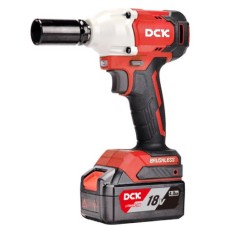 Гайковерт аккум ударный бесщеточный DCK KDPB298, 18В, 1/2 ", 2*4А/ч и з/у. 300нм