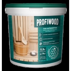 Лак PROFIWOOD антисептик для бань и саун (с воском) 0,9 кг