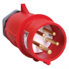 Вилка переносная ССИ-025 3Р+РЕ+N IP44, 32А-6ч/200/346-240/415В MAGNUM IEK