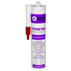 Герметик акрил MasterTeks HomeMaster общестроительный 260мл Герметик акрил MasterTeks HomeMaster общестроительный 260мл
