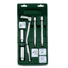 Набор для снятия свечей зажигания Sata 3/8", 5 предметов, S09003 Набор для снятия свечей зажигания Sata 3/8", 5 предметов, S09003