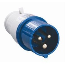 Вилка переносная 013 2P+PE 16А220В IP44 IEK