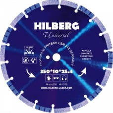 Диск алмазный отрезной 350*10*25,4 Hilberg Universal (асфальт, бетон, бордюрный камень) Диск алмазный отрезной 350*10*25,4 Hilberg Universal (асфальт, бетон, бордюрный камень)
