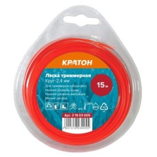 Леска триммерная Кратон Круг-2,4мм Леска триммерная Кратон Круг-2,4мм