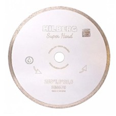 Диск алмазный отрезной 250*10*25,4 Hilberg Super Hard cплошной 1.6мм(керамогранит, керамика, мрамор) Диск алмазный отрезной 250*10*25,4 Hilberg Super Hard cплошной 1.6мм(керамогранит, керамика, мрамор)