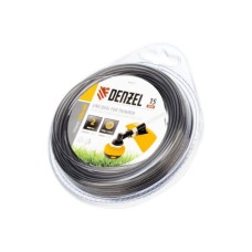 Леска триммерная двухкомпонентная Extra cord DENZEL 2,0х15м, круг Леска триммерная двухкомпонентная Extra cord DENZEL 2,0х15м, круг